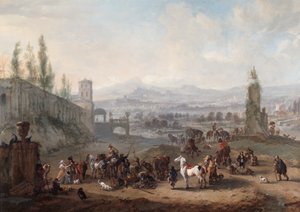 The Return from the Chase, efter c.1650 (olja på duk)