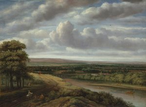 Ett vidsträckt skogslandskap, 1670-talet
