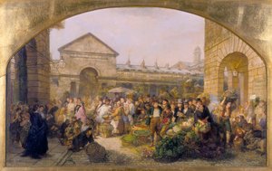 "Covent Garden Market", 1864 av Phoebus Levin