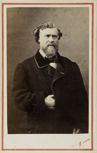 Porträtt av Jules Lacroix 1809-1887, ca 1865.