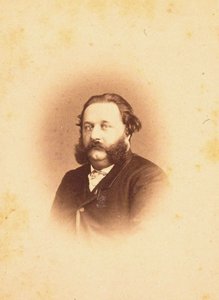 Porträtt av kompositören Alfred Jaëll 1832-1882, 1866.