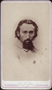 Porträtt av Jan Matejko 1838-1893, ca 1880. av Photo studio Waleri Rzewuski.
