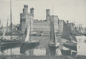 Carnarvon slott, 1910