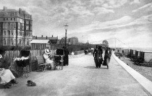 The Parade, Bexhill-on-Sea, East Sussex, tidigt 1900-tal.