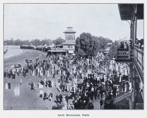 Ascot Racecourse, Perth (s/v foto) av Photographer Australian