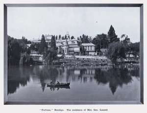 "Fortuna," Bendigo, fru George Lansells bostad (s/v foto) av Photographer Australian