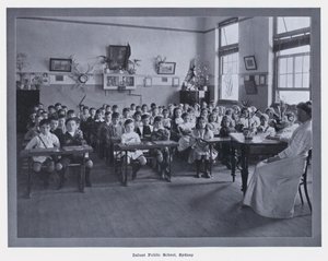 Infant Public School, Sydney (s/v foto) av Photographer Australian