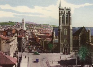 Tasmanien: Murray Street, Hobart (färgfoto) av Photographer Australian