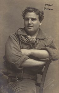 Alfred Piccaver, brittisk-amerikansk operasångare (s/v foto)