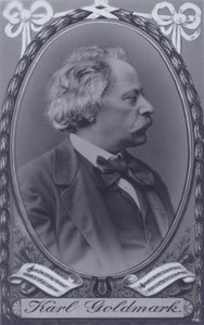 Karl Goldmark, ungersk kompositör (s/v foto)