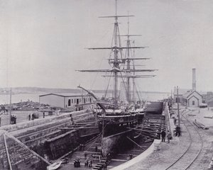 Kanada: HMS "Canada" (s/v foto) av Photographer Canadian