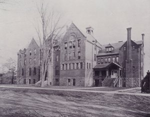 Kanada: Wycliffe College, Toronto (s/v foto) av Photographer Canadian