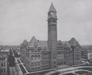 Stadshuset i Toronto (svart/vitt foto) av Photographer Canadian