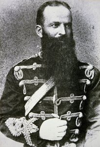 Severe Gagnon från North-West Mounted Police (s/v foto) av Photographer Canadian
