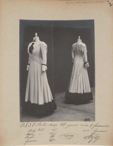 Albumsida: House of Worth, Afternoon Dress av Photographer French