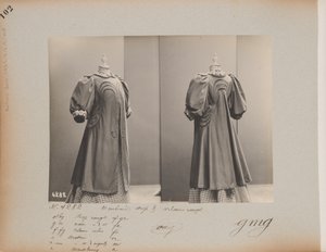 Albumsida: House of Worth, Coat av Photographer French