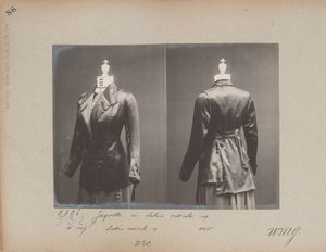 Album sida: House of Worth, Jacket av Photographer French