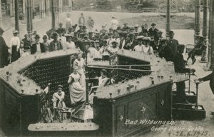 Bad Wildungen. Vykort skickat 1913. av Photographer German