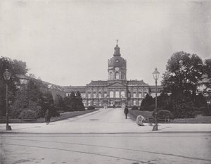 Charlottenburg, City Palace (s/v foto) av Photographer German