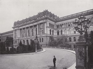 Charlottenburg, Technical University (s/v foto) av Photographer German