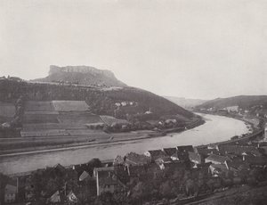 Lilienstein (s/v foto) av Photographer German