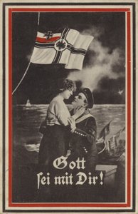 Må Gud vara med dig! (färgad bild) av Photographer German