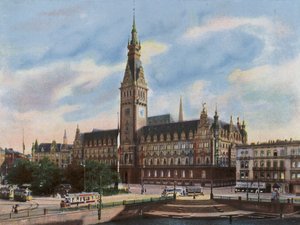 Hamburg: Stadshuset (foto) av Photographer German