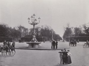I Tiergarten, Big Star (s/v foto) av Photographer German