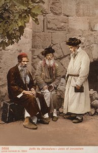 Judarna i Jerusalem (foto) av Photographer German