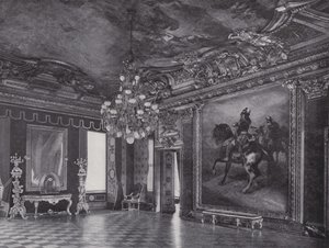 Royal Castle, The Red Eagle Room (s/v foto) av Photographer German