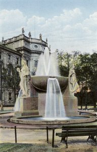 München/München: Nornfontänen (foto) av Photographer German