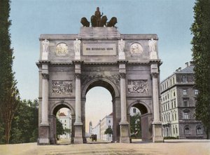 München/München: Siegestor (foto) av Photographer German