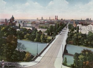 München från Maximilianeum (foto) av Photographer German
