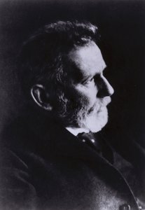 Paul Ehrlich, tysk läkare och vetenskapsman (s/v foto) av Photographer German