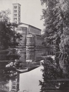 Potsdam, Friedenskirche (s/v foto) av Photographer German