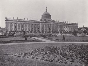 Potsdam, New Palace (s/v foto) av Photographer German