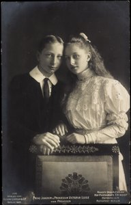 Prins Joachim och prinsessan Victoria Luise av Photographer German