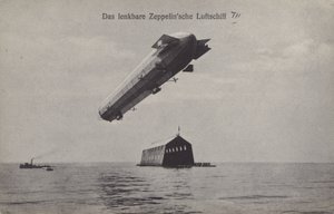 Zeppelin LZ III (s/v foto) av Photographer German