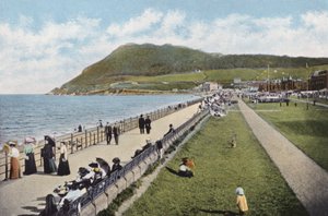 Irland: Bray Head, County Wicklow (färgat foto)