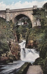 Irland: Poulaphouca, County Wicklow (färgat foto) av Photographer Irish