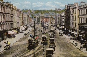 Sydirland: Patrick Street, Cork (färgat foto) av Photographer Irish