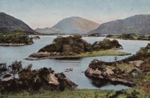 Sydirland: The Upper Lake, Killarney (färgat foto) av Photographer Irish
