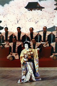 Japansk Kabuki Play (bild) av Photographer Japanese