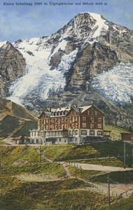 Kleine Scheidegg, Schweiz (färgfoto)