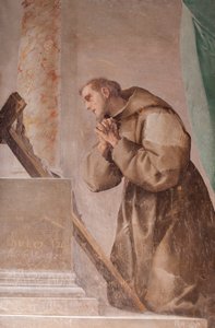 Sankt Franciskus bön om frälsning av Pier Francesco Morazzone