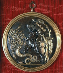 Hercules and the Hydra, 1490-talet (brons)