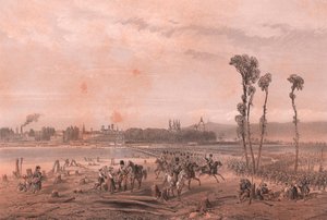 Möte mellan Frankrikes och Österrikes kejsare i Villafranca di Verona av Blaise Nicolas Le Sueur
