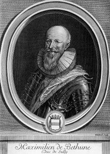 Porträtt av Maximilien de Bethune av Blaise Nicolas Le Sueur