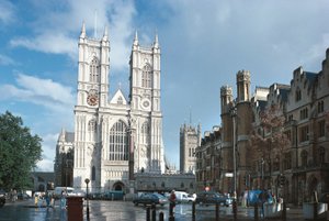 Storbritannien, England, London, Westminster Abbey av Blaise Nicolas Le Sueur