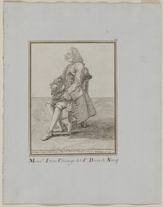Monsieur Ition Kirurg vid sre. hertig av Nivers, 1749. av Pier Leone Ghezzi